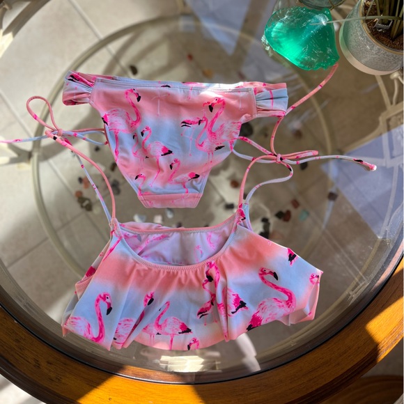 🌸 PINK 🌸- Flamingo Pink/Blue Ombré Bikini (2pcs)- Womens -Small - Picture 6 of 6